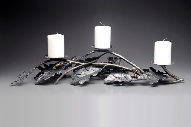 Oak Leaf Candleabra